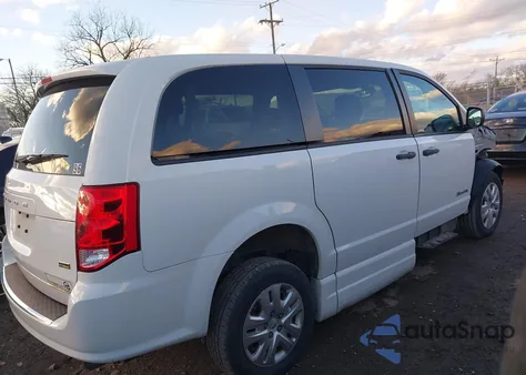 2019 Dodge Grand Caravan Se from USA, damaged, VIN 2C7WDGBG5KR803030